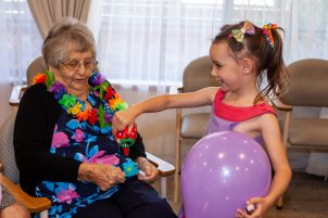 Busselton aged care home fosters new friendships across the generations