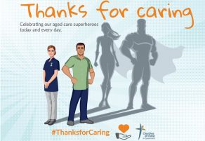‘Thanks for caring’: aged care provider launches virtual campaign to salute staff
