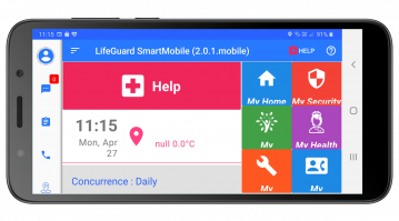 Simple is good – making your mobile phone your personal alarm, connected to nurses 24/7